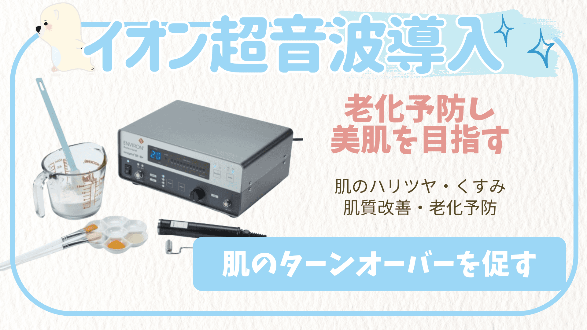 イオン超音波導入